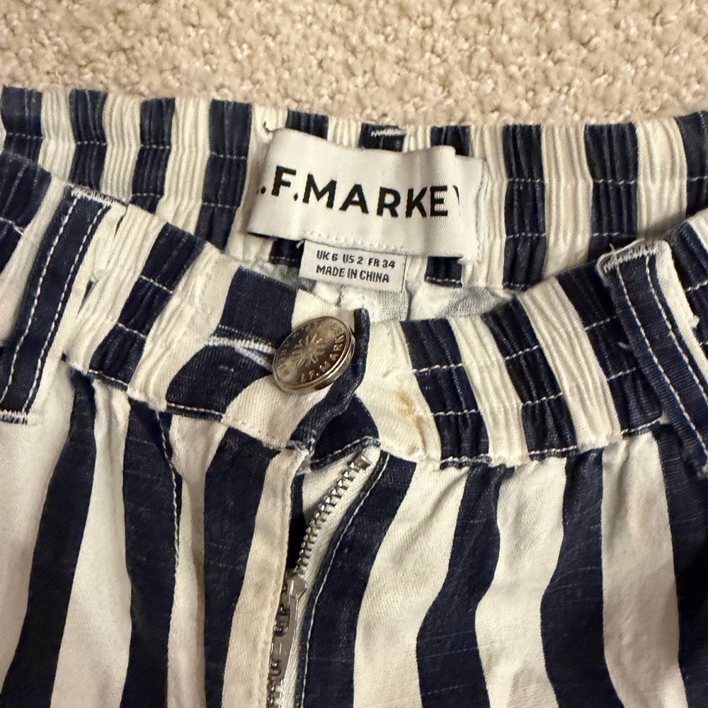 LF MARKET FAT BOY Pant Navy & White Stripe